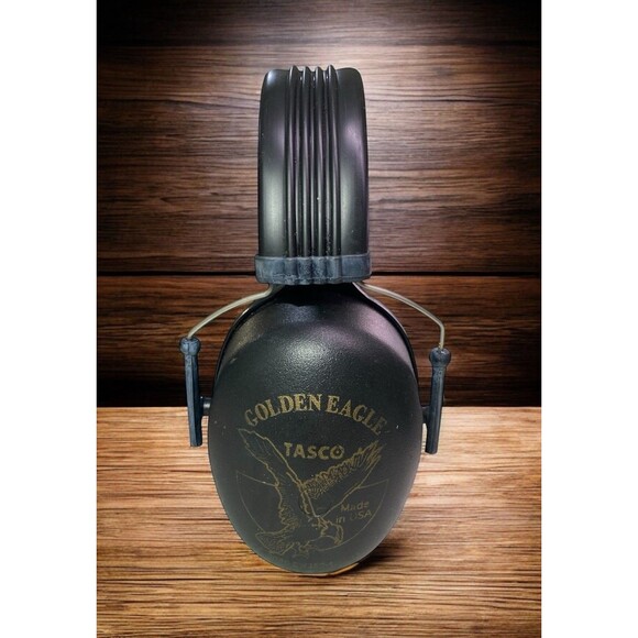 TASCO Golden Eagle Hearing Protection VTG Ear Muffs Shooting Noise Reduction - Picture 1 of 11